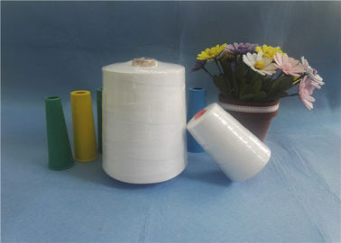 Low Shrinkage Spun Polyester Thread , Industrial 100 Polyester Sewing Thread 