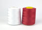 Wysoka wytrzymałość Włókna domowe włókiennicze 100% poliestrowe nici do szycia dostawca